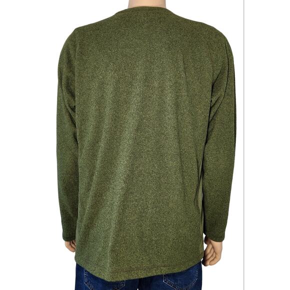 Merrell Pullover Sweatshirt Size Large Green. NICE! - Picture 4 of 6